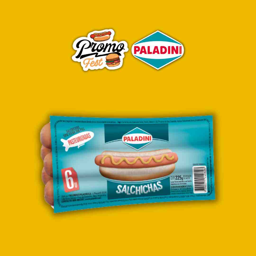 SALCHICHA PALADINI X6UNI